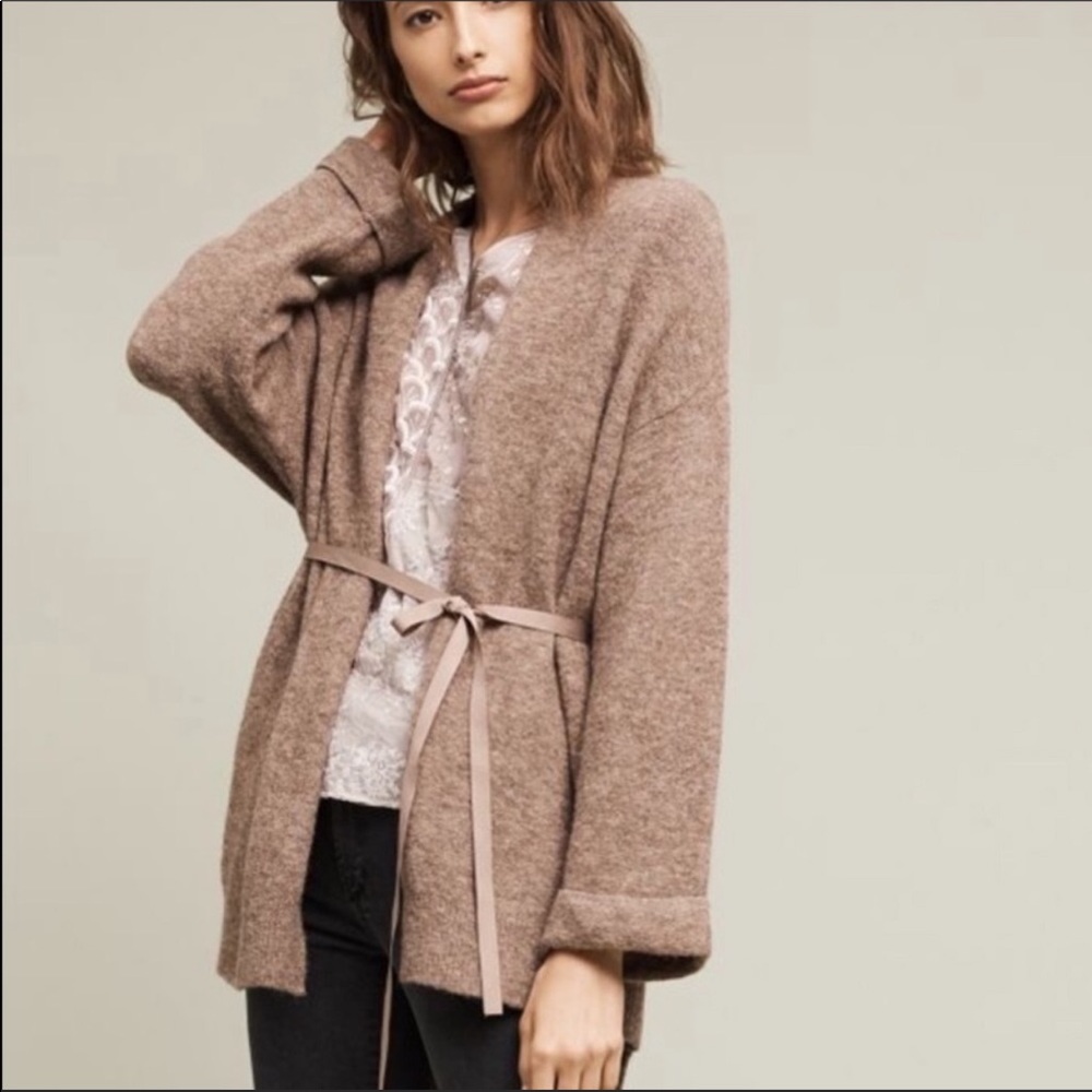 Moth anthropologie cardigan size small wool
